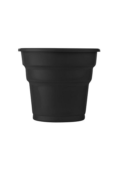 Roll-Up Set of 25 Black Plastic Plates