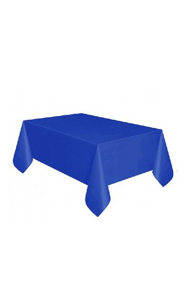 Roll-Up مفرش طاولة بلاستيك أزرق غامق - 137x270 سم