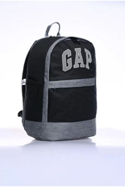GAP Çok Gözlü Unisex Okul- Günlük Sırt Çantası Siyah - Gri 03501