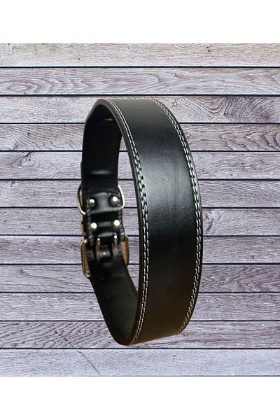 PABUŞ STORE Dog Collar Black 68x4 Cm