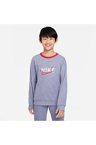 Nike Dri Fit Select Crew dječja tanka majica DQ8813-410