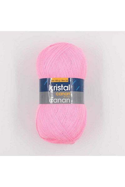 canan Crystal Knitting Thread Machine Orlon Double Layer Thread Vest Blanket Jacket Washcloth Pink Ck-134
