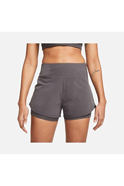 Nike Dri-Fit Bliss Mid-Rise 3" 2-in-1 Training Kadın Şort DX6022-254