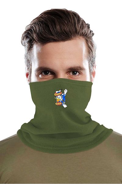 herotasarım Donald Duck Beanie Gloves and Neck Collar Set - BLL4771