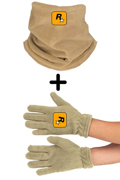 herotasarım Set mănuși GTA Beanie - Guler pentru gât bll4727
