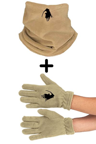 herotasarım Σετ γάντια Imam Ali - Neck Collar Beanie bll4840