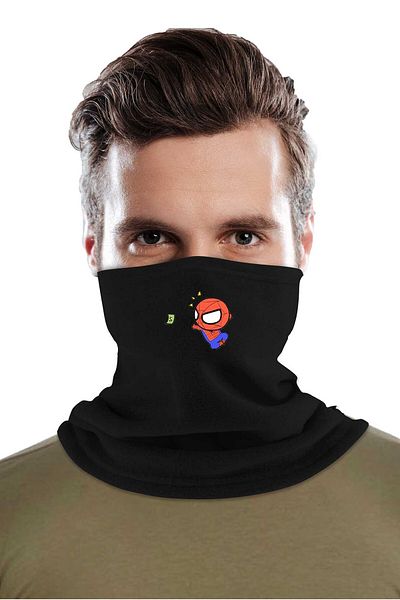 herotasarım Super Hero - Σετ γάντια μπερέ με γιακά bll5067