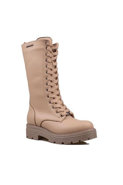 Pierre Cardin Γυναικεία μποτάκια Milk Coffee Boots PC-52504
