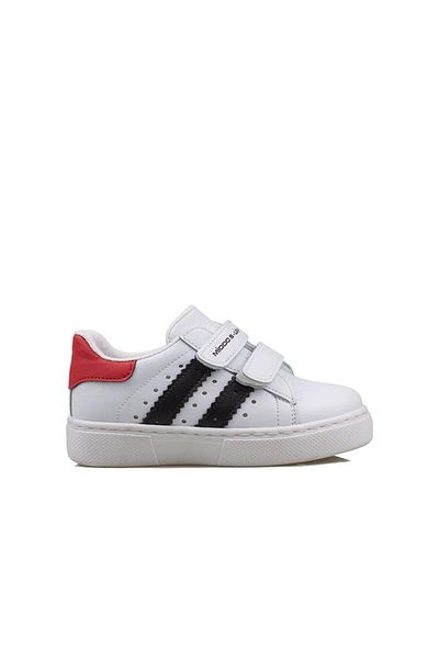 Trend Adımlar Tenis de sezon cu velcro alb pentru băiat
