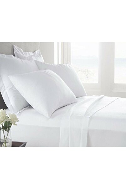 Anemons هوم 100% قطن 50x70 سم غطاء وسادة أبيض مكون من قطعتين