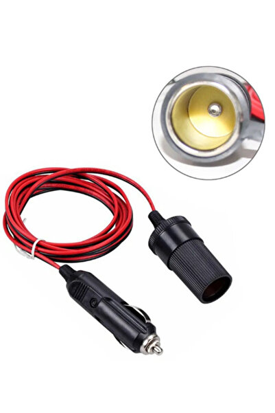 Motorobit Araç Çakmak Soketi Uzatma Kablosu- 2m