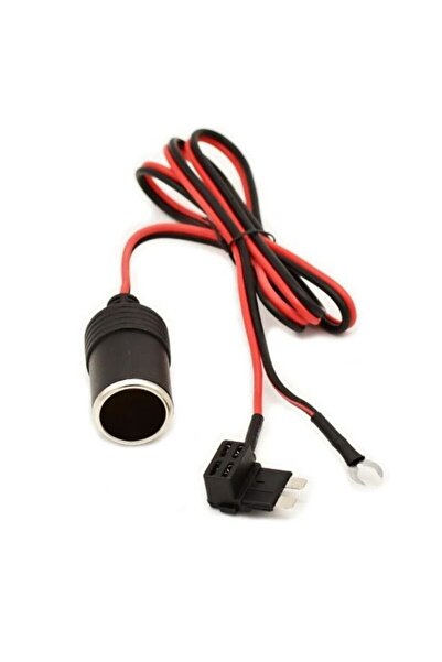 Motorobit Dişi Araç Çakmak Soketi - 30cm Kablolu