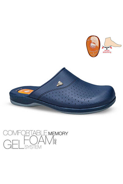 Ceyo 9846 شبشب رجالي فليك-1 - أزرق داكن