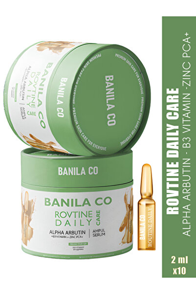 Banila Co Niacinamide Serum, Akne Karşıtı, Yağlı Cilt Tipine Uygun, Rovtine Daily Care Serum 2 ml X 10