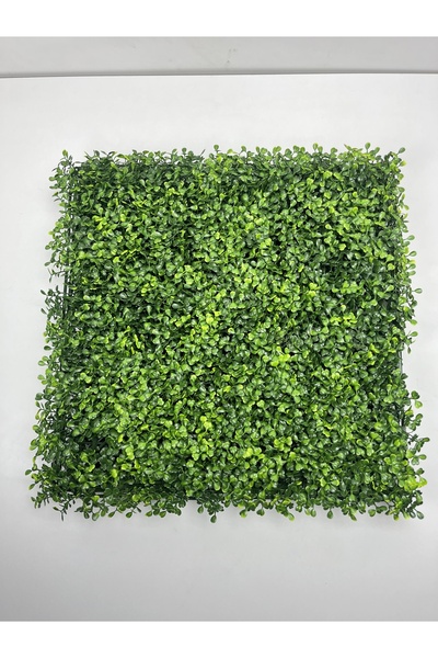 MK Yapay Şimşir Tabaka Dış ve İç Mekana uyumlu 50x50cm