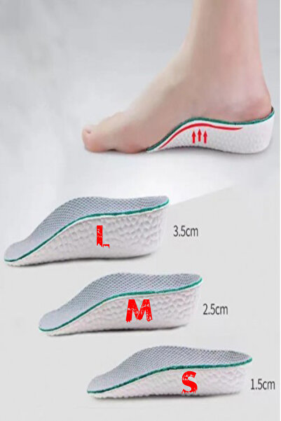 Tor Store Erkek Topuk Yükseltici Topuk Vurma Önleyici Köpüklü Ortopedik Hafız...