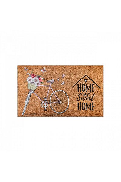 Kaşmir Halı Sare By Cashmere Carpet Bicycle Decorative Door Mat 45x75 cm