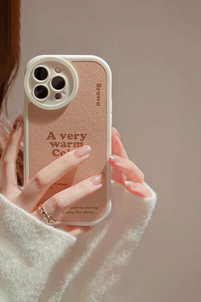 Buka Shops Beyaz Brown Iphone 11 Telefon Kılıfı