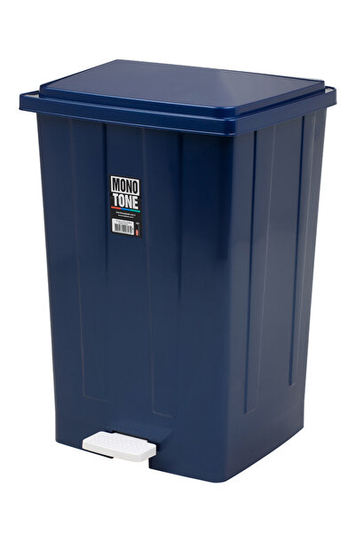 Mono Tone Bora Plastic Pedal Trash Can Cornered No: 5