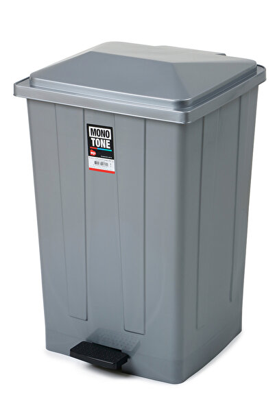 Mono Tone Bora Plastik Pedallı Çöp Kovası Köşeli No: 5