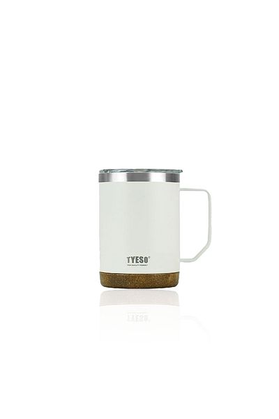 Tyeso Venus Mug Vacuum Stainless Steel Thermal Lid 530ML White