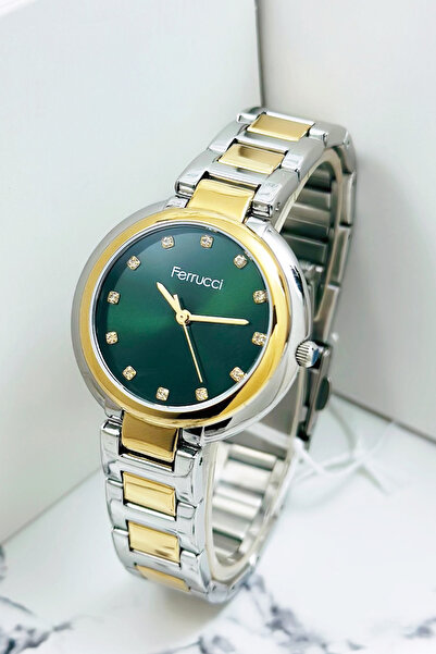 Ferrucci Yeni Sezon Yuvarlak Kasa Kadın Kol Saati
