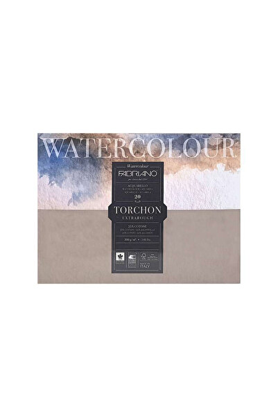 Fabriano Watercolor Torchon Sulu Boya Bloğu 35,5x45,5cm 20 Yaprak 270gr