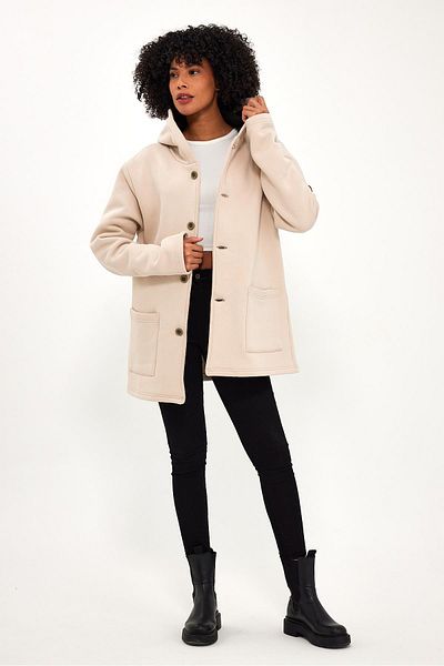 ALEXANDERGARDI Hooded Oversize Cardigan with Ribbon Inside (E23-60703)