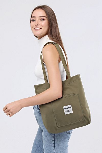 Moda West Daily Use 3 Compartment Shoulder Strap Snap Fasten Women's Bag
