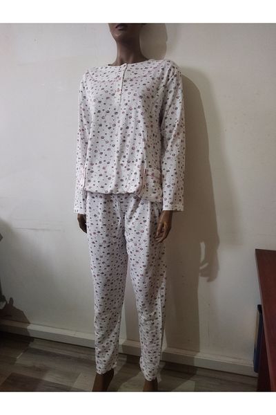 Flamingo طقم بيجامة مطبوع