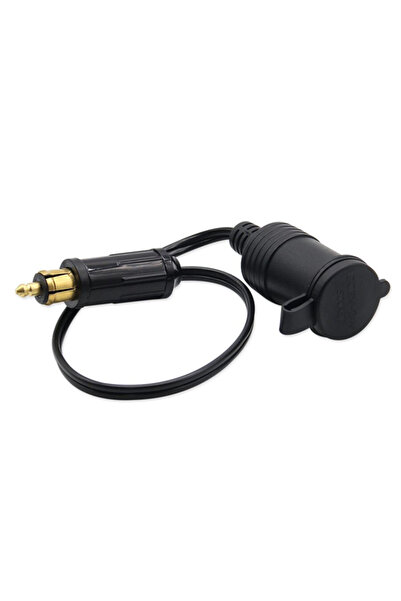 Motorobit Dişi Araç Çakmak Soketi DIN Hella Soket Çıkışlı - 30cm