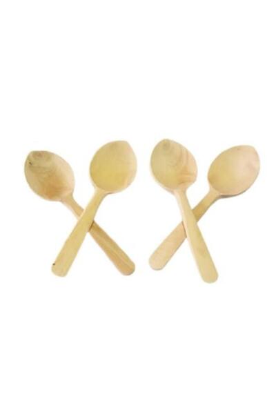 Marla M-10 Kayın Oyun Kaşığı Takım ( 4 Adet) El Yapımı