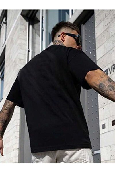 MOONBULL Men's Oversize Plain T-shirt