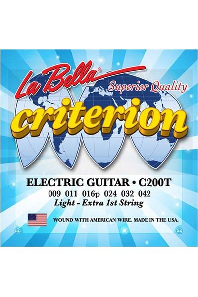 Labella La Bella C200t Ηλεκτρική Κιθάρα String Light 009-042