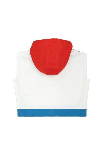 U.S. Polo Assn. Η.Π.Α. Polo Assn. ΒΑΣΗ. Polo Assn.Girl's φούτερ με λευκή κουκούλα