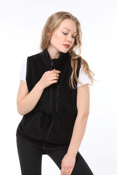 Vio Belle Women's Multi-Pocket Outdoor Fleece Vest