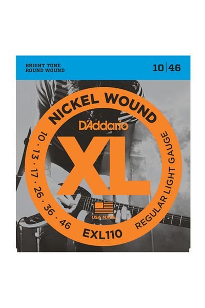 Daddario Exl110 Regular Light Σετ Σύρμα Ηλεκτρικής Κιθάρας 010-046