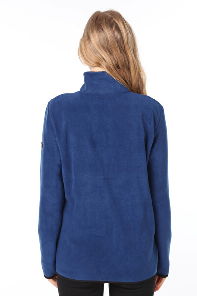 Vio Belle Kadın Yarım Fermuar Polar Ceket