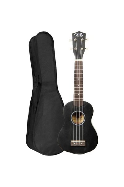 PUKA Δώρο Uk-21bk Soprano Ukulele Μαύρη Θήκη