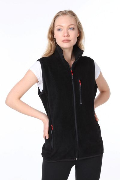 Vio Belle Women's Multi-Pocket Outdoor Fleece Vest