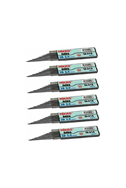 Mikro قلم مين تكنيك أسود اللون 2 مم 2.0 مم 2 ب 9 قطع أنبوب 6 قطع