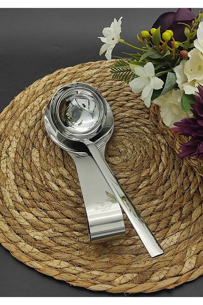 BRONDOFF Matte Steel (Silver) Spoon Ladle Base