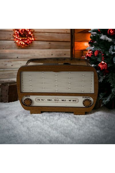 kalides Retro Radio Piggy Bank