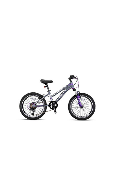 Kron XC75 Lady 20 Jant Erkek Çocuk Bisikleti Mat Siyah/Mor-Beyaz