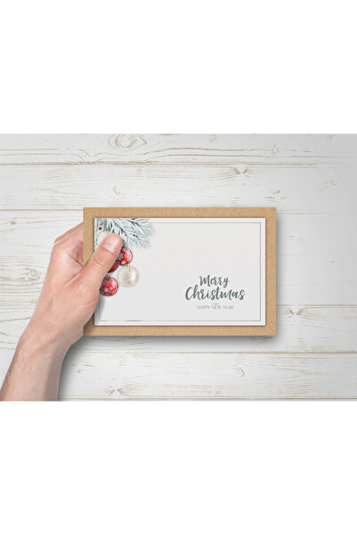 TELLGRAF مجموعة بطاقات بريدية بموضوع رأس السنة الجديدة (15x10 سم 6 قطع + 6 أظرف)