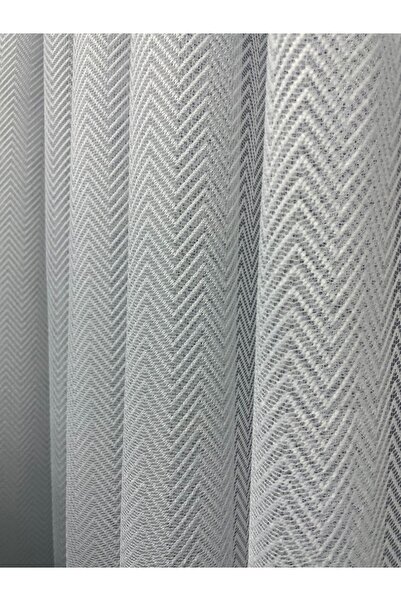 Cortibo Κουρτίνα από τούλι με πλεκτό σχέδιο πεταλούδας (χωρίς πιέτες)