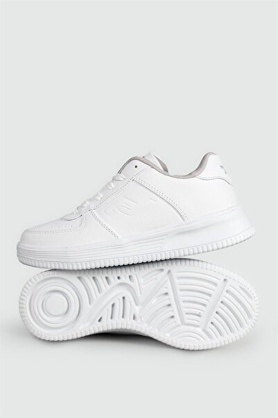 Jump 21516 Унісекс білі ортопедичні кросівки для щоденних прогулянок та спорту 22233