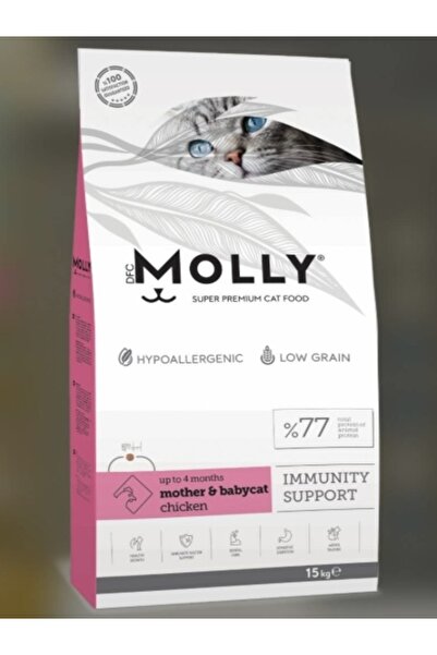 Molly KİTTEN MOTHER&BABYCAT TAVUKLU 15 KG