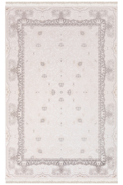 İpek Halı Blossom 13558 Bambu Halı Gri