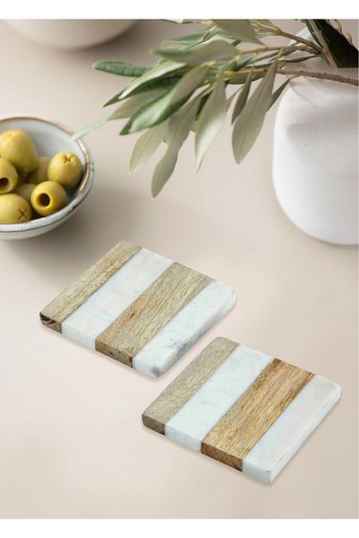 The Mia Nature Coasters Set of 2 BRK0117